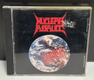 Nuclear Assault - Handle With Care CD Slayer Metallica Sepultura Sodom Kreator - Foto 1 di 4