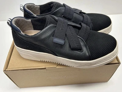 Dr. Scholl's Easygoing Womens Shoes Sz 10 M Athletic Black Platform Sneakers NEW - Image 1 of 4