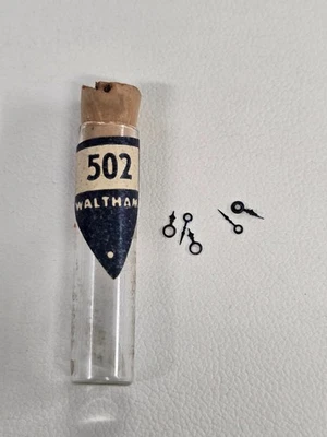 Nuevo Antiguo Stock Genuino Waltham Reloj Pulsera Manecillas Lote #068-069 / Ref.#502 Foto 1 de 4