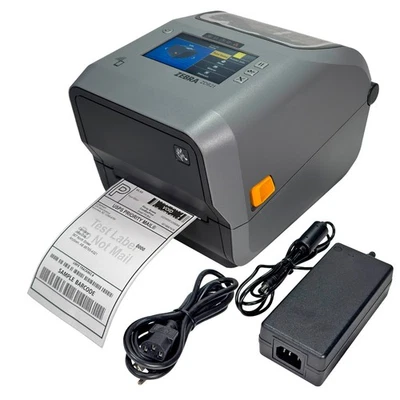 TESTED Zebra ZD621 Thermal Transfer Barcode Label Printer LCD USB LAN Bluetooth - Image 1 of 4