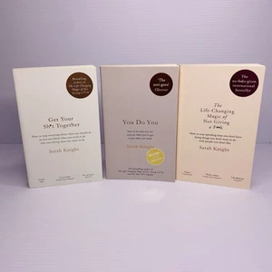 You Do You, Get Your Sh*t Together, The Life-Changing..Sarah Knight Book Bundle - Picture 1 of 19