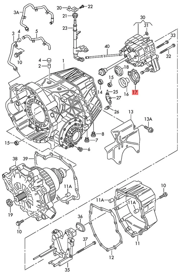 Sensor rotor genuíno AUDI A4 S4 conversível quattro A6 S6 A8 S8 01J331291F - Imagem 1 de 1