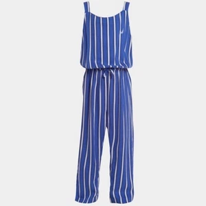 Nautica Striped Jumpsuit for girls size S - Picture 1 of 9