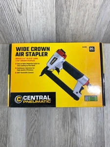 Central Pneumatic 20 Gauge Wide Crown Air Stapler 64155 - Picture 1 of 6
