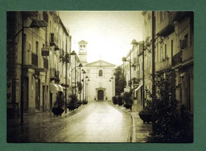 CARTOLINA CASTROVILLARI VIA ROMA postcard-carte postale-postkarte cartoline - Picture 1 of 1