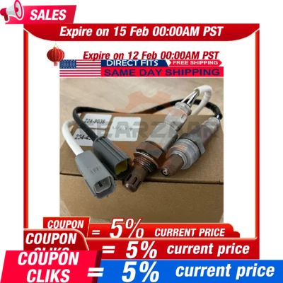 For 2010 2011 2012 13 Nissan Altima 2.5L 2 Pcs Upstream & Down Oxygen O2 Sensor Foto 1 de 4