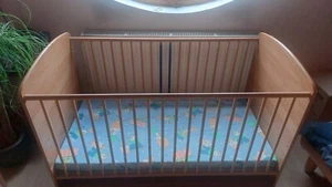 Paidi Kinderzimmer Set – Kinderbett, Wickelkommode & Wandregale – Buchedekor“ - Bild 1 von 11