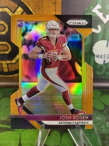 2018 Panini Prizm Josh Rosen Orange Die Cut Rookie #/249 #206 Arizona Cardinals - Picture 1 of 2