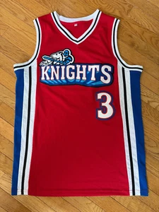 Basketball Jersey Mens sz S Red Calvin Cambridge 3 LA Knights Like Mike Movie - Picture 1 of 4