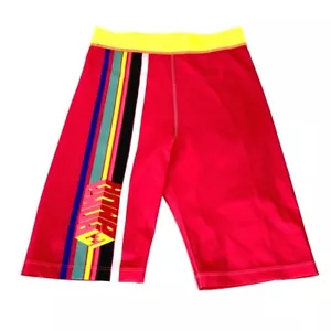 FENDI FAB191 logo Yoga Sports Wear Bottoms Shorts pink/yellow - Bild 1 von 13