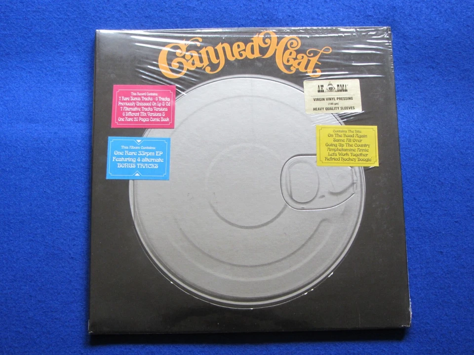 Canned Heat 2xLP+EP Far Out(USA Akarma AK115/2 180gm+Booklet)Factory Sealed MINT Foto 1 de 4