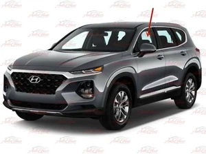 Fits 2019-2022 Hyundai Santa 4 Door Fe Driver Left Side Front Door Window Glass - Picture 1 of 3
