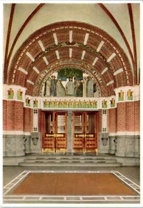 City Hall Main Entrance Hall, Copenhagen, Denmark Postcard - Picture 1 of 2