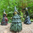 Outdoor Garden Halloween Tabletop Yard Statue Witches Fun Party Figurines Resin