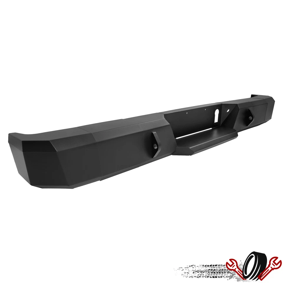 Rear Steel Bumper Assembly W/D-ring Mounting Holes For Nissan Titan XD 2016-2021 Foto 1 de 4