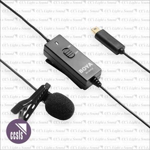 Boya BY-GM10 Lavalier Microphone for GoPro HERO 4, HERO3+, HERO3 - Bild 1 von 3
