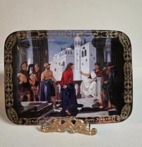 Jesus Goes Before Pilate Christopher Nick Light Of The World Plate Bradford 5th - Picture 1 of 11