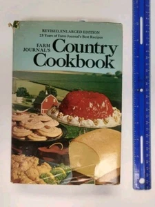 Farm Journals Country Cookbook 1972 Revised Enlarged Edition HCDJ 1970s Vintage - Picture 1 of 12