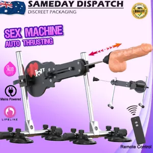 Big Sex Machine Remote Control Telescopic Realistic Dildo Vibrator Adult Sex Toy - Picture 1 of 10