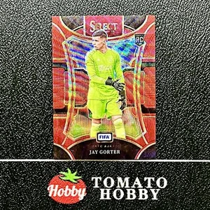 PANINI SELECT FIFA 2023-24 JAY GORTER RC /149 RED WAVE REFRACTOR MEZZANINE - Picture 1 of 2