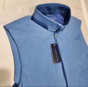 NWT Holderness & Bourne Vest Mens XL Blue THE KING Dry Luxe Performance Tailored - Picture 1 of 14