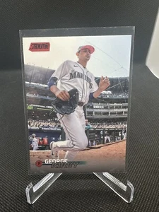 2023 Topps Stadium Club Red Foil - 242 George Kirby - Seattle Mariners - Picture 1 of 2