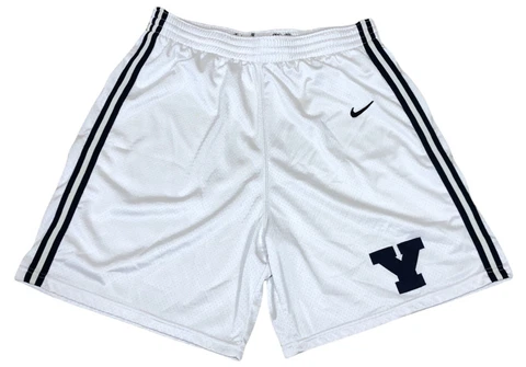 Authentic Game Worn Team Issue Nike Shorts Yale University Made In USA Men Large Cover
