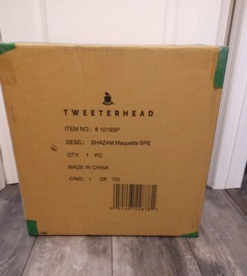 Tweeterhead Shazam Exclusive 14" Maquette DC Comics Statue # 1 Of 100 Rare NEW  - Image 1 of 4