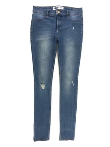 Old Navy Rockstar Jegging Skinny Jean Girls 14 Distressed Adjustable W26” L28” - Picture 1 of 10