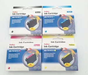cartuccia compatibileXL Epson nera ciano giallo magenta T-1811 1812 1813 1814 XL - Picture 1 of 6