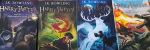New Harry Potter books 1, 2, 3 and 4 by J.K. Rowling - Picture 1 of 1