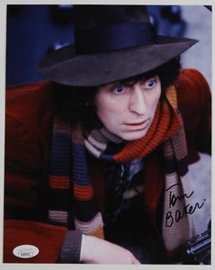 Tom Baker Doctor Who Autograph Signed Photo JSA COA 8 x 10 Dr Who - Picture 1 of 3