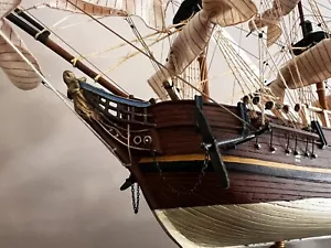 HMS BOUNTY Nave Statica Montata Veliero da Collezione - Foto 1 di 8