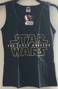 Star Wars The Force Awakens Small Black Men’s Vest New Official - Picture 1 of 1