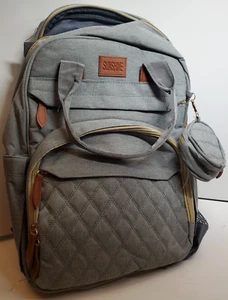 Baby Diaper Bag Backpack with Changing Station - Waterproof, Large 30L Capacity - Picture 1 of 11
