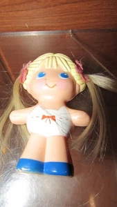 Vintage Knickerbocker Dolly Pops KTC 1979 Blonde Girl With Pony Tails - Picture 1 of 6