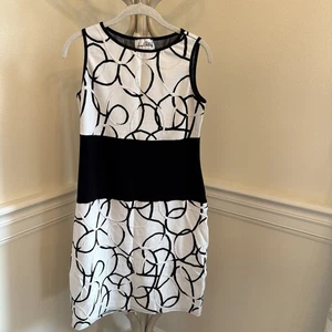 Joseph Ribkofff Size 10 Sleeveless Knee Length Dress - Picture 1 of 6