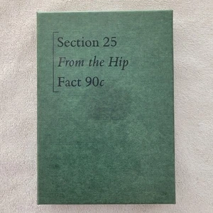 Section 25 "From The Hip" Factory Records Fact 90c Vintage 1986 Box Set.... - Picture 1 of 6