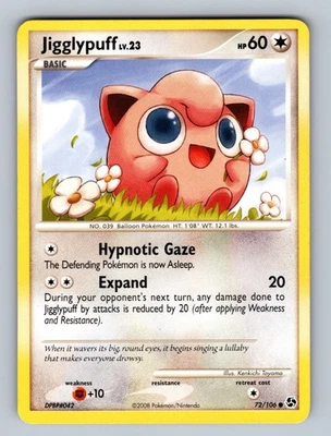 Jigglypuff - 72/106 Common Great Encounters - LP - Image 1 of 2