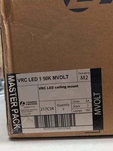 Lithonia Lighting Outdoor VRC LED Canopy - 41W 3389 Lumens - QTY: 2 - Picture 1 of 3