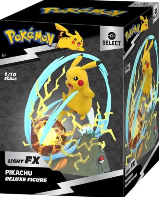 Pokemon Pikachu 13" Deluxe Collector Statue Jazwares Select Wave 2 NEW - Image 1 of 4