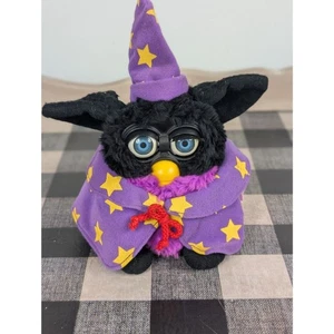 Vintage 1999 Wizard Furby with Tag Tiger Electronics Model 70-896 ungetestet - Bild 1 von 11