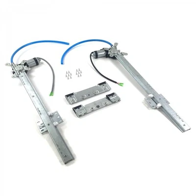 Flat Glass Power Window Conversion  40 1940 Ford Coupe  - Club, Standard Deluxe  - Imagem 1 de 4