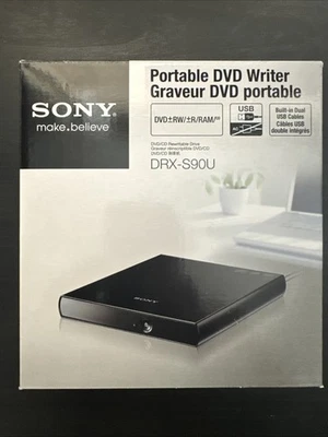 Sony DRX-S90U Portable DVD/CD REWRITEABLE DRIVE New Open Box Not Used Z1 - Image 1 of 4