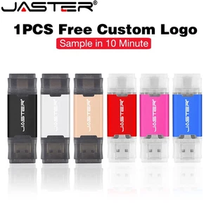 Unidad Flash USB Tipo-C 2 en 1 64 GB 360 ° Girar libremente Memory Stick 128 GB 32 GB - Imagen 1 de 24