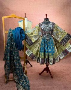 Afghan short kochi nikkah couple dress for women.party and wedding attan dress - Picture 1 of 5
