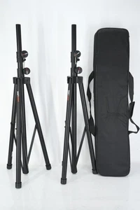 Proline SPS502 Speaker Stand 2-Pack With Carrying Bag - DAMAGED - Picture 1 of 11