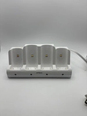 Wii Nyko Controller Charge Station Quad 87060-A50 White Dock 4 Controller - Image 1 of 4