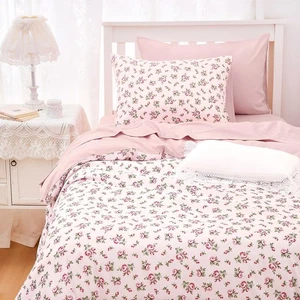 - Coquette Bettbezug Set, Floral Cottagecore Blume Shabby Chic Süß Ästhe... - Bild 1 von 8