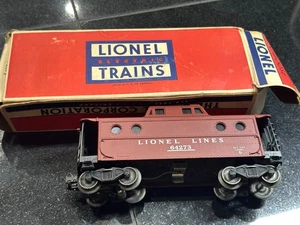Vagón de tren Lionel calibre O caboose 6427-1 vintage con caja original - Imagen 1 de 10